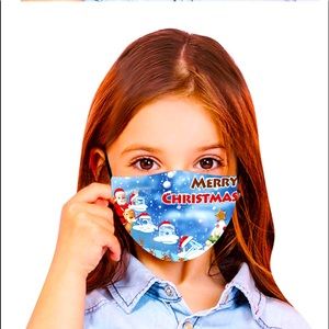 2 For $20 NIB / Kids Reusable Christmas Face Mask